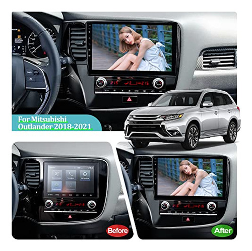 Pack Estéreo De Coche Nhopeew 10.1 Android 13 Con Gps Y Blue