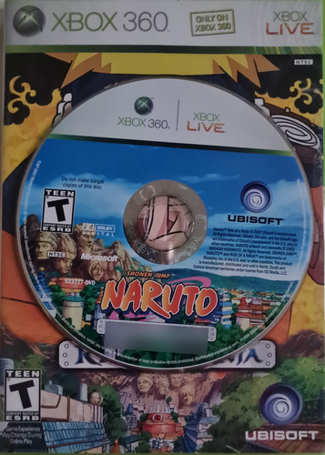 Naruto Rise Of A Ninja Xbox 360 (Usado)