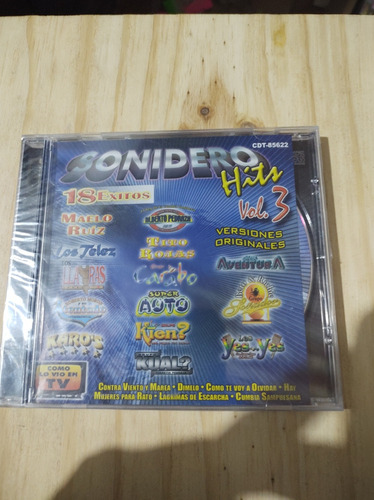 Sonidero Hits 18 Éxitos Vol.3 Cd #757