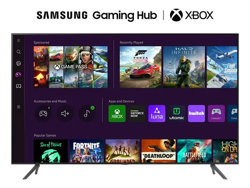 Samsung Pantalla 85 Pulgadas Class 4k Smart Tv Un85cu7000d (Reacondicionado)
