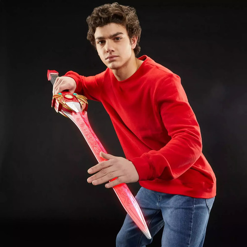 Power Rangers Red Ranger Sword Lightning Collection Hasbro
