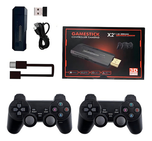 Stick X2 Hdmi com 2 Controladores Backup Pro
