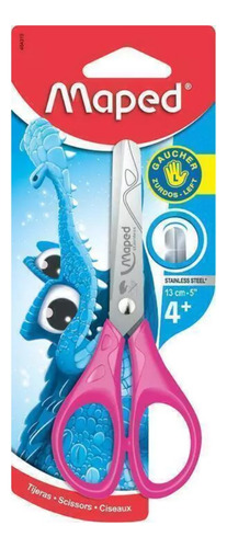 Tijera Para Zurdos Escolar Maped Essentials 13 Cm