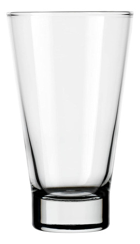 Vasos Crisa Modern Esencial 350 Ml De Vidrio 6 Piezas