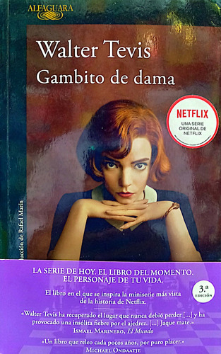 Gambito De Dama. Walter Tevis ( Libro Original )