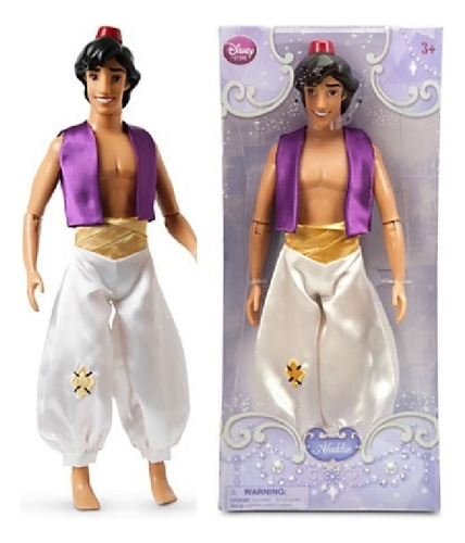 Boneco Aladdin Da Princesa Jasmine Disney Store 2010