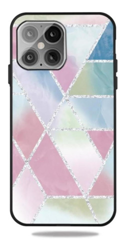 Carcasa Marmolada Multicolor Para iPhone 13 Pro