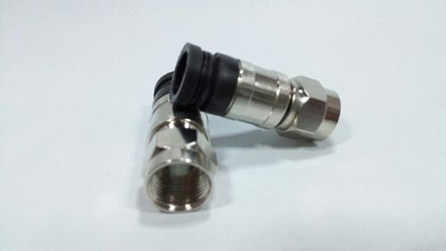 Imagen 2 de 6 de Funda Conectores Cable Coaxial Rg6 Internet Satelital Tv