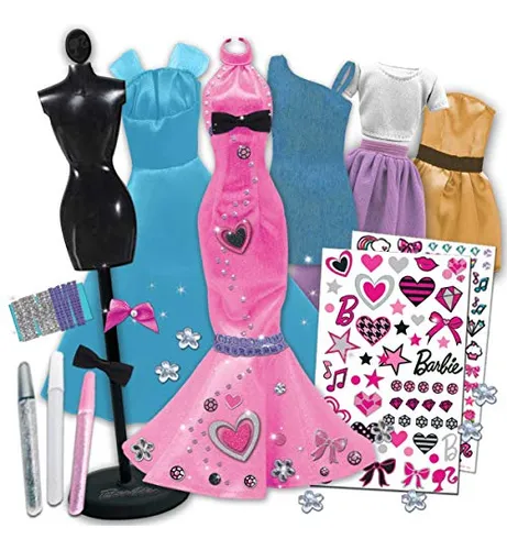 Kit De Disfraz De Muñeca Barbie Be A Fashion Designer
