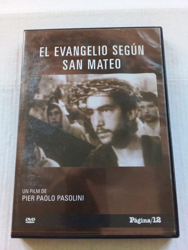 El Evangelio Según San Mateo - Pasolini - Dvd - U