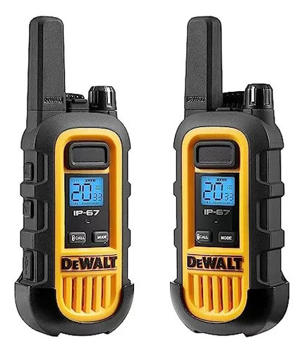 Radios Wokitokis Dewalt 22 Canales Woki Tokis Para Trabajo