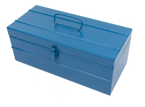Caja De Herramientas Metalica Con Bandeja Azul Nº4 Efm