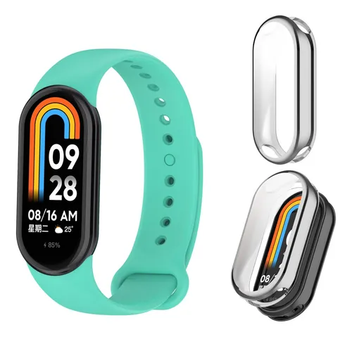 LOKEKE Compatible con Xiaomi Band 8 Correa de repuesto – Correa de silicona  de repuesto compatible con Xiaomi Band 8 (pines de acero inoxidable) – Yaxa  Colombia