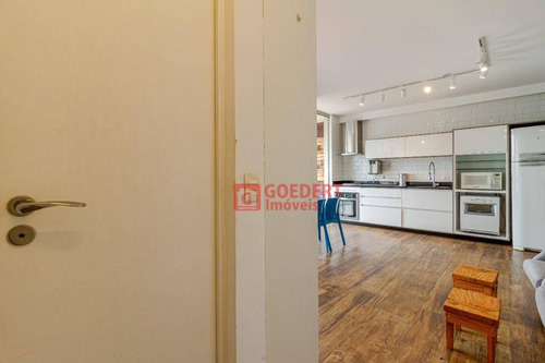 Apartamento Studio Mobiliado Com 1 Dormitório Para Alugar, 38 M² Por R$ 1.900/mês - Vila Augusta - Guarulhos/sp - St0038