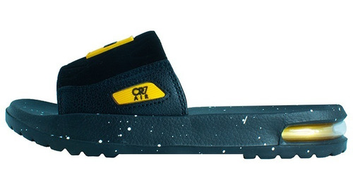 Imagen 4 de 4 de Sandalias Casual Cr7 Negro Cr707nd Moletto