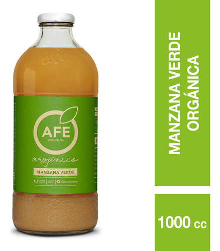 Jugo Afe Manzana Verde Organica 1000cc