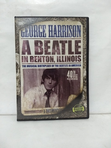 George Harrison - A Beatle In Benton, Illinois - Dvd - Arg!!