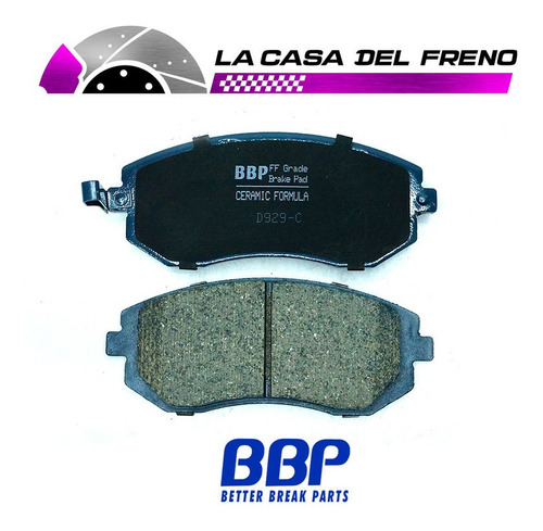 Pastilla De Freno Delantera Subaru Legacy 2.0 2009-2014