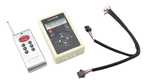 Controlador Led Rgb Píxeles Con Mando Rf8keys 1024ic