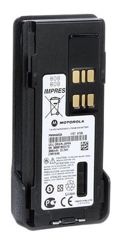 Batería Motorola Pmnn4493a De Li-ion De 3000 Mah Para Dep550