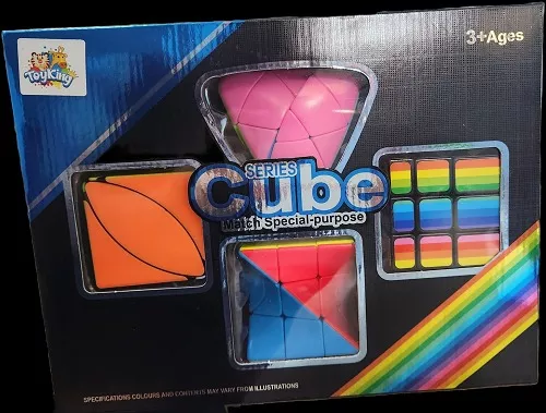 Kit Cubo Mágico (4 Modelos) - Series Cube Match Special-Purpose