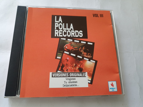 La Polla Records - Vol 3. Cd Importado España 1998