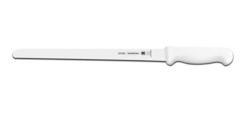 Cuchillo Liso Para Sándwiches Inox 30 Cm Mango Polipropileno