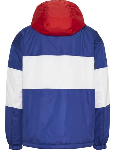 Chaqueta Azul Reversible Colorblock Para Hombre Tommy Hilfiger Tommy Jeans