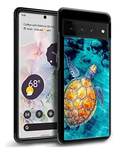 Carcasa Carloca Compatible Con Google Pixel 7 Pro, Sea Turtl