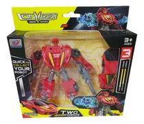Comprar Muñeco Robot 13cm Transformable Conversion Auto