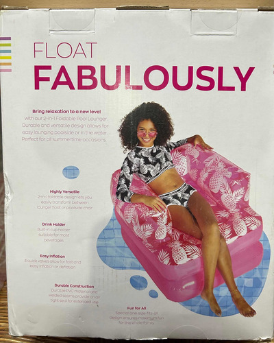 Flotador Para Piscina 2 En 1 Justice (Usado)