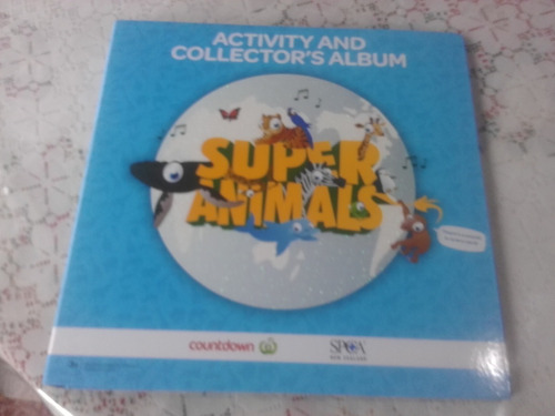 Album Coleccionador Completo Tarjetas Super Animals