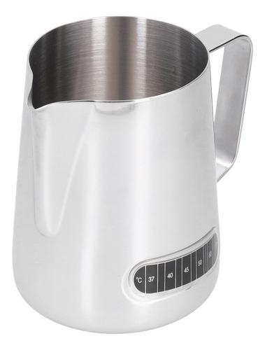 Taza Espumadora Para Leche De Acero Inoxidable, 600 Ml, De C