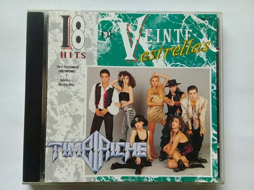 Timbiriche Cd 18 Hits De Veinte Estrellas 1992 Melody