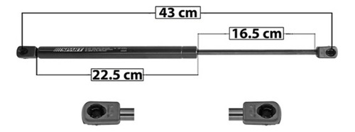 Amortiguador 5a Puerta Spart Jeep Patriot 07 A 14