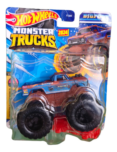 Hot Wheels® Monster Trucks Bigfoot 4x4 Escala 1/64 Mattel® 