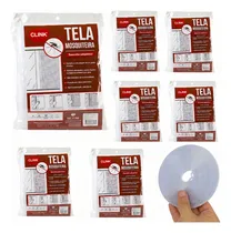 Comprar 6 Tela Mosquiteira Para Janela Com Velcro Ajustável 130x150 Protetor Anti Inseto Mosquito Pernilongo Casa Calor