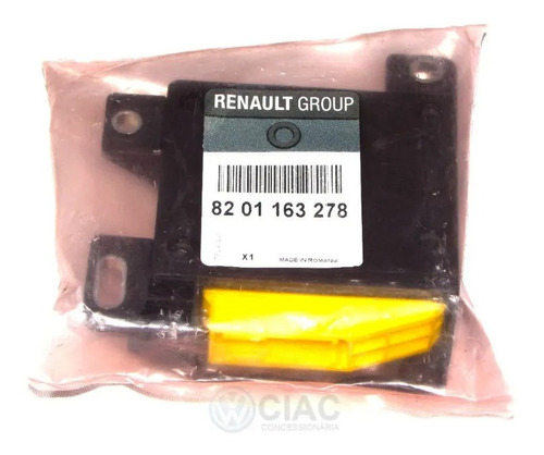 Modulo Airbag Renault Sandero Logan 8201163278 Novo Original