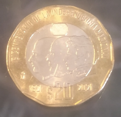 Moneda Conmemorativa De 20 Pesos Colecionista 