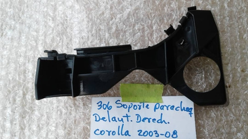 Soporte Parachoque Delantero Derecho Toyota Corolla 2003 306