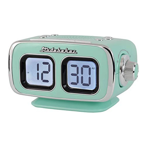 Pantalla Grande Lcd Am/fm Reloj Retro Radio Usb   Aux-i...