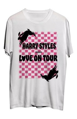 Harry Styles . Love On Tour Conejos . Pop . Polera . Mucky
