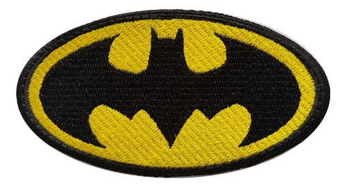 Parche Bordado Batman Logo Clasico De Batman