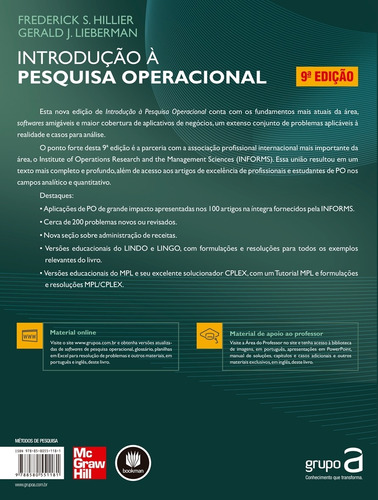 Imagem 8 de 8 de Introdução À Pesquisa Operacional