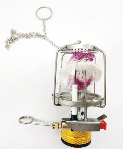 Mini Linterna De Camping Luz De Gas Tienda Portátil Lámpara