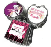 Comprar 100 Espejos Personalizados Despedida De Soltera Recuerdo