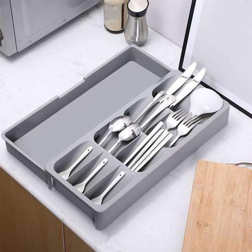 Organizador De Cajones De Cocina, Organizador De Cubiertos P