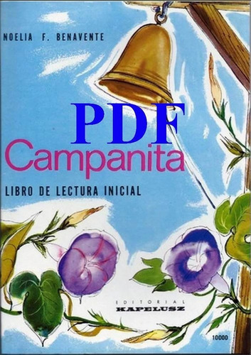 Libro Campanita Para 1º Grado Original Excelente Calidad