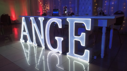 Alquiler Letras Led Luminosas Para Eventos