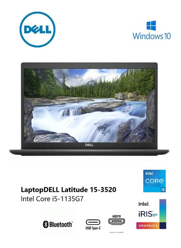 Dell Latitude  3520 Core I5-1135-g7 8gb 1000gb 15.6hd W10pro